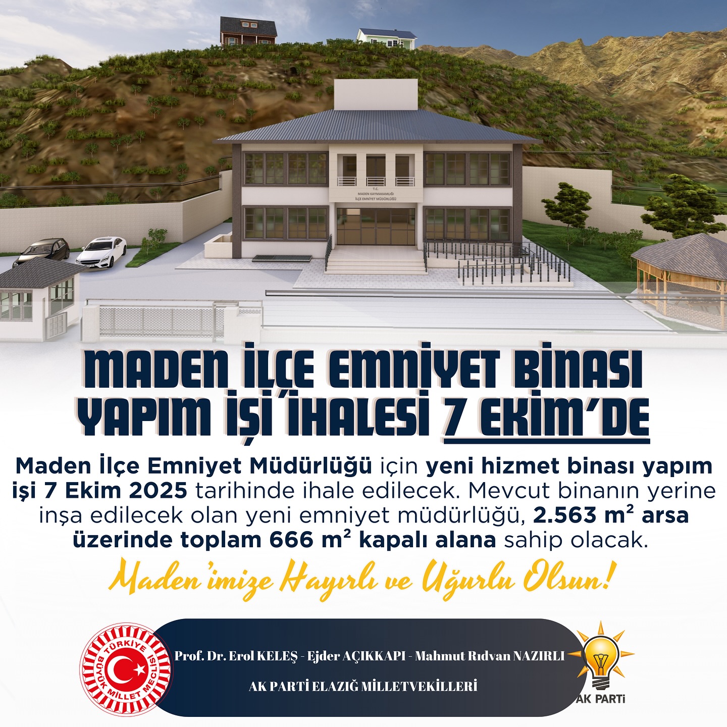 MADEN İLÇE EMNİYET BİNASI
